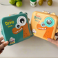 Dino Double Decker Lunch Box with cutlery - KIQOO