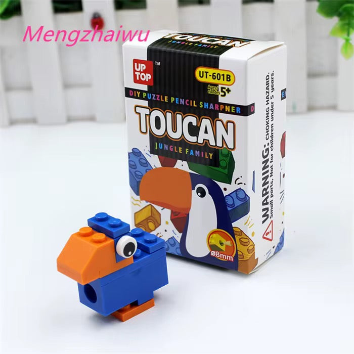 Kiwoo Build & Play DIY sharpener🦌🦒(Jungle Family)