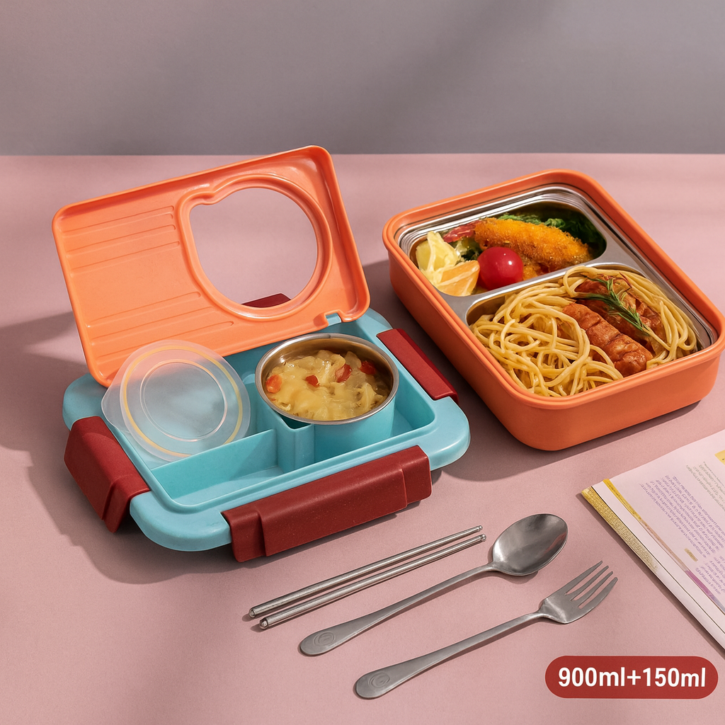 Kiwoo Moly Poly Funbite Bento Lunch Box