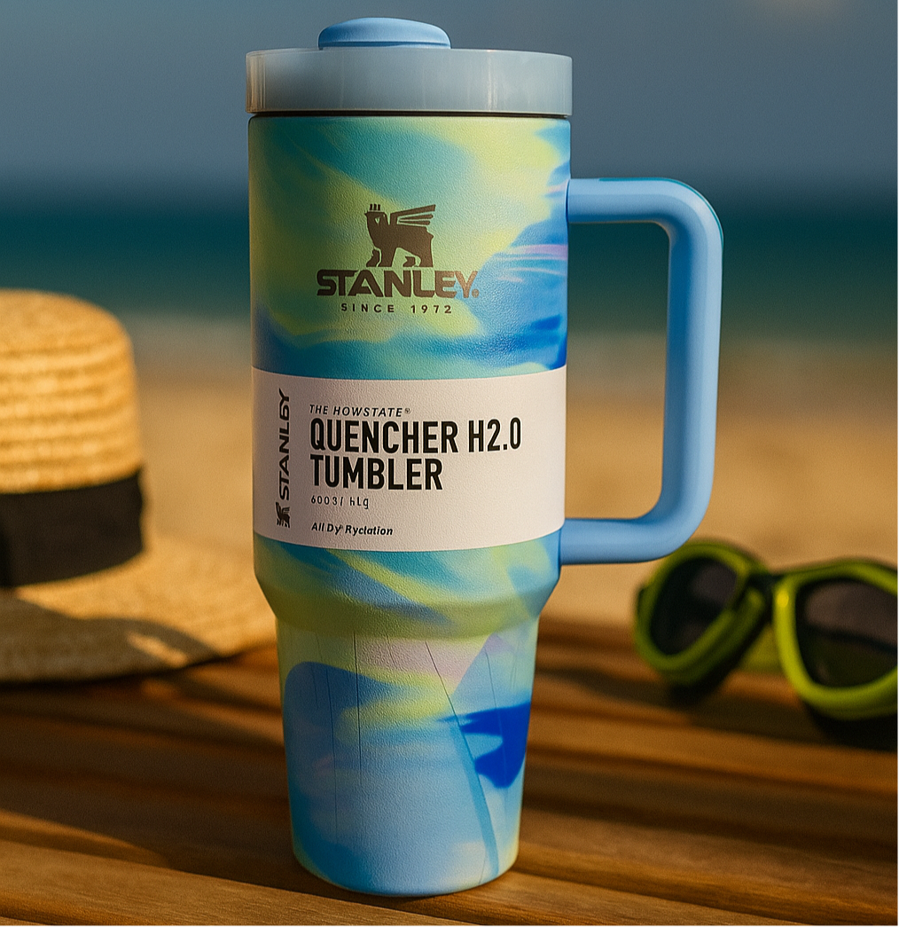 Kiwoo Marble Stanley Quencher H2.0 Tumbler