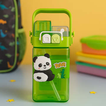 Kiwoo Fiery Dual Sipper Bottle 🦄🐼🐻🦖