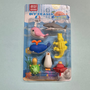 Kiwoo Marine Eraser pack (Assorted)