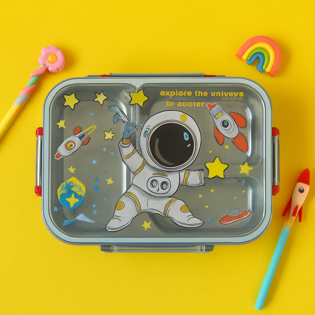 Lunch box with cutlery - KIQOO