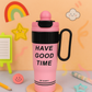 Double drink insulated cup