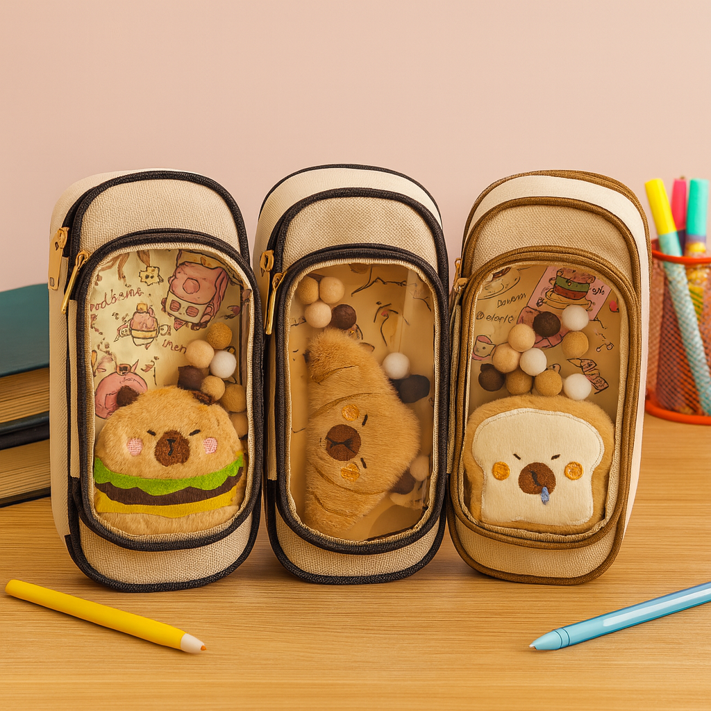 Kiwoo Toasty Pouch Pencil Case πβοΈ (Assorted)